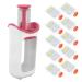 Baby Food Blender High Efficiency Easy To Clean Highly Durable Baby Food Masher for School for Home for Camping(red)