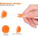 HERCHR Tongue Cleaner & Scraper | Portable Bad Breath Eliminator for Travel | Effective Plastic Tongue Brush - Buy Online on SooperMarket.com