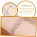 PACKOVE High-end Simple Bracelet Adjustable Bracelet Metal Bracelets Enamel Teakettle World Map Wall Clock Crystal Bracelet Tennis Wristband Bracelets for Girls Accessories Zircon Wedding - Buy Online on SooperMarket.com