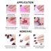 Magrace French Tip Fake Nails - 24 Pcs Square Stick on Nails for Women (A-5) A-3 - Buy Online on SooperMarket.com