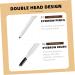 Beavorty 6 pcs Double-Headed Eyebrow Pencil gray eyebrow pencils Eyebrow Brush eyebrow powder wild - Buy Online on SooperMarket.com