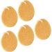 Angoily 5pcs Loofah Sponge Set - Natural Exfoliating Bath Sponges for Men | Shower & Body Care - Buy Online on SooperMarket.com