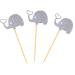 Warmhm 3pcs Cocktail Picks Elephant Cupcake Picks Topper Heart Glitter Picks Food Elephant Cupcake Toppers Gold Glitter Toppers Paper Cups Stick Fruit Topper Heart Wedding Earth Tones Rod - Buy Online on SooperMarket.com