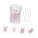 NOLITOY 400 Pcs Lip Brush Set | Disposable Lip Gloss & Eyeshadow Applicators | Pink Crystal Handle Makeup Brushes - Buy Online on SooperMarket.com