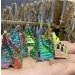 Home 1pcs Natural Bismuth Tower Metal Pyramid Stones Gemstone Reiki Stone Collection Home Decor Crystals Full of Texture (Size : 10-20g) - Buy Online on SooperMarket.com