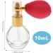 WOFASHPURET Empty Bottle Travel Filling Dispenser Glass - Buy Online on SooperMarket.com