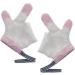 KOMBIUDA Baby Mittens 3 Pairs - Anti-Scratch Breathable Finger Gloves for Infant - No Thumb Stop Mesh Mitts - Prevent Scratches & Sucking - Size L - 2x3pcs - Buy Online on SooperMarket.com