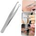 minkissy Tweezers Nose Hair Trimmer ingrown Hair Clippers Facial Hair brow Leg Hair Trimmer Nose Hair Tweezers Scissor Tweezers Nasal Hair Tweezer Hair Puller Stainless Steel Man Clippers - Buy Online on SooperMarket.com