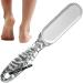 Toseky Foot Scrubber 2-in-1 Foot Scraper Dead Skin Remover | Foot Rasp for Cracked Heel Reduces Calluses & Corns Foot File for Foot Care Wet/Dry Feet Transparent Gray - Buy Online on SooperMarket.com