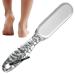 Foot Brush Scrubber 2-in-1 Multi Purpose Callus Remover - Multi-Purpose Pedicure Tools Foot Scrubber for Dead Skin - Reduces Calluses Corns Transparent Gray