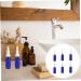 FRCOLOR 6pcs Round Shoulder Nasal Spray Travel Lotion Bottles - Refillable Glass Containers for Liquids - Toiletry Travel Containers - Nasal Mist Pump Bottle - Buy Online on SooperMarket.com