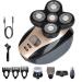 5 in 1 Rechargeable Electric Shaver Hair Clipper Five Floating Heads Razors Men Facial Cleaning Brush Nose Ear Hair Trimmer