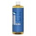 Dr. Bronners Peppermint Pure-Castile Liquid Soap 32oz 2-Pack - Organic 18-in-1 Soap for Face, Body, Hair, Laundry, Pets & Dishes - Concentrated, Vegan, Non-GMO - 32 Fl Oz (Pack of 2) - Buy Online on SooperMarket.com