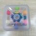 Vanmor Baby Teether Toy | Sensory Chew Teething Ball Rattle | Montessori Grasping Activity | 0-6 Months | Blue - Buy Online on SooperMarket.com