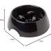 Rosewood Anti scoff Slow Feeder Melamine Dog Bowl Black large - Buy Online on SooperMarket.com