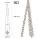LamaMe Cookies Food Chocolate Chip Biscuits Anti-Floating Buckle Design Tie For Daily Work Wedding Banquet Dress With Holiday Birthday Gift - Buy Online on SooperMarket.com
