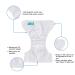 ALVABABY Pocket Newborn Cloth Diapers for Less Than 12pounds 6pcs + 12 Inserts 6SVB05 Snaps 6svb05 6 Count (Pack of 1) - Buy Online on SooperMarket.com