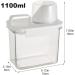 1100ml Laundry Detergent Dispenser Large Capacity Liquid Detergent Dispenser with Measuring Cup Washing Powder Container - Buy Online on SooperMarket.com