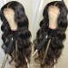 Long Curly Wig for African Ladies - Brazilian Style Middle Parting Hair Set - Buy Online on SooperMarket.com