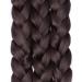 Tess 41 Jumbo Braids Extensions - 5pcs Synthetic Braiding Hair Dark Brown #4 - 165g Bundle Crochet Hair Extensions (100cm) - Buy Online on SooperMarket.com