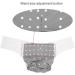 Buy Washable Adult Diapers | Adjustable Incontinence Care Cloth Diapers | Easy Dry Gray Pocket Diaper Cover - Buy Online on SooperMarket.com