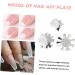 POPETPOP Lobster Headbands Manicure Art Tool medium Silver - Buy Online on SooperMarket.com
