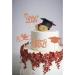 2024 Graduation Theme Cupcake Toppers Glitter Class of 2024 Graduation Cap Diploma Cupcake Picks - Set of 24 (Orange) - Buy Online on SooperMarket.com
