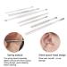 8pcs Stainless Steel Ear Pick Kit for Earwax Removal Spiral Double-Headed Cleansing Tools - Buy Online on SooperMarket.com