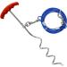 Dog Tie Out Cable and Stake 30ft Outside Dog Leash & Chain for Camping and Yard 16'' Heavy Duty Anti Rust Spiral Stake for Medium-Large Dogs Up to 125 lbs (30FT Blue) - Buy Online on SooperMarket.com