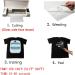 3D Puff Heat Transfer Vinyl Sheets 12x10 Foaming HTV Press Film for DIY T-shirt Clothes - Assorted Colors - Buy Online on SooperMarket.com
