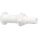 Seachoice 3/4 ID Polypropylene Extra Long Thru-Hull Connector - White Finish - Buy Online on SooperMarket.com