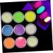 ibasenice 2 Pack Luminous Nail Glitter Resin Pigments Glow Fluorescent Powder Luminous Sand Fluorescence Green Siize 4 - Buy Online on SooperMarket.com