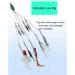 Giyofom Umbrella Rigs for Bass & Stripers Fishing | Freshwater Swimbait Bait Rig Set - Blue  - Buy Online on SooperMarket.com