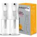 Spray Bottle For Hair 2 Pack Continuous 200ml/6.8oz AMOYOX Ultra Fine Mist Refillable Water Mister for Hair Styling, Plants, Cleaning, Misting & Skin Care Clear 2-Pack:Clear-200ML