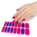 Pattern Semi Cured Gel Nail Polish Strips Full Nail Wraps Nail Polish Stickers Self-Ashesive Nail Art Nail Polish Strips For Women Valentines Day ZE0102 - Buy Online on SooperMarket.com