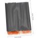 BELLIFFY 100pcs Disposable Eyeliner Brush Makeup Lip Lip Gloss Tool Brush Girl Fine Point 9x6.5cm As Shown - Buy Online on SooperMarket.com