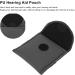 Premium PU Leather Hearing Aid Bag | Portable Storage for Amplifiers | Durable Black Pocket Organizer - Buy Online on SooperMarket.com