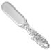 Teksome Pumice Stone Foot File - 2 in 1 Foot Rasp for Cracked Heel - Foot Rasp for Cracked Heel Reduces Calluses & Corns Foot File for Foot Care Wet/Dry Feet Transparent