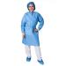 REA COMPANY Bundle 5 Isolation Gowns + 5 Shoe Covers Pairs + 5 Bouffant Caps One Size Fits All Disposable PPE Gowns American Company Medical Gowns Hospital Gowns for Women and Men