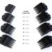 Wahl Plastic Comb Attachments Set of 8 for Multi Cut Clippers - Durable, Easy to Organize, Black - Buy Online on SooperMarket.com