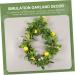 Zerodeko 2pcs Lemon Cane Spring Fruit Garland Front Door Wreaths Festival Garland Fruit Plants Hanging Lemon Artificial Lemon Garland Front Door Decor Silk Flower Branch Decorative Flower - Buy Online on SooperMarket.com