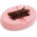 Sizobi Bobby Pin Holder Sewing Pins Magnetic Pin Cushion Pin Holder Magnetic Paper Clip Holder Magnetic Bobby Pin Holder(No bobby pins and pins) Pink