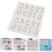 Alipis 2pcs Candle Molds Silicone Molds Baking Fondant Molds Silicone Cake Molds for Baking Tray 3D Fudge - Buy Online on SooperMarket.com