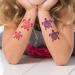WIRESTER Temporary Tattoo Stickers - Set of 12 Sea Turtle Designs for Kids & Adults - Face, Hand, Neck, Wrist - Party Favor Body Art - 6 x 7.87 inch Tattoo Sheet (Blue, Pink, Purple, Green, Black) - Buy Online on SooperMarket.com