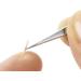 REMOS Mini Splinter Tweezers - Fine Tip Stainless Steel - 6 cm | Precision Tool for Safe & Easy Removal - Buy Online on SooperMarket.com