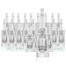 Dr. Pen Ultima A10 Replacement Cartridges - (20 Pack) - 36 Pins (0.25mm) Bayonet Slot - Disposable Replacement Parts