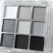Go Ho Black/Silver Smokey Eyeshadow Palette White Eye Black Eye Shadow Palette 9 Colors Matte & Shimmer Eye Makeup Palette Gray Sliver Eye Shadow Makeup Waterproof Cool Daily Shades Eyeshadow Palette Shimmer & Matte 9 Co...