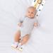 Smlper Kids Height Chart Wall Hanging Ruler - Giraffe Design | Nursery Growth Chart for Baby & Child | Wood Frame Canvas Measure 79x7.9 - Wall Decor - Buy Online on SooperMarket.com