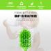 31cm Baby Bottle Cleaning Brush - Silicone Cleaner for Hydro Flask, Sports Bottles - Green (Qty 1) - Buy Online on SooperMarket.com