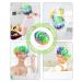 Mikimini Unicorn Shower Hood for Women & Kids - Reusable Double Waterproof Soft PVC Lining 2-Pack - Buy Online on SooperMarket.com